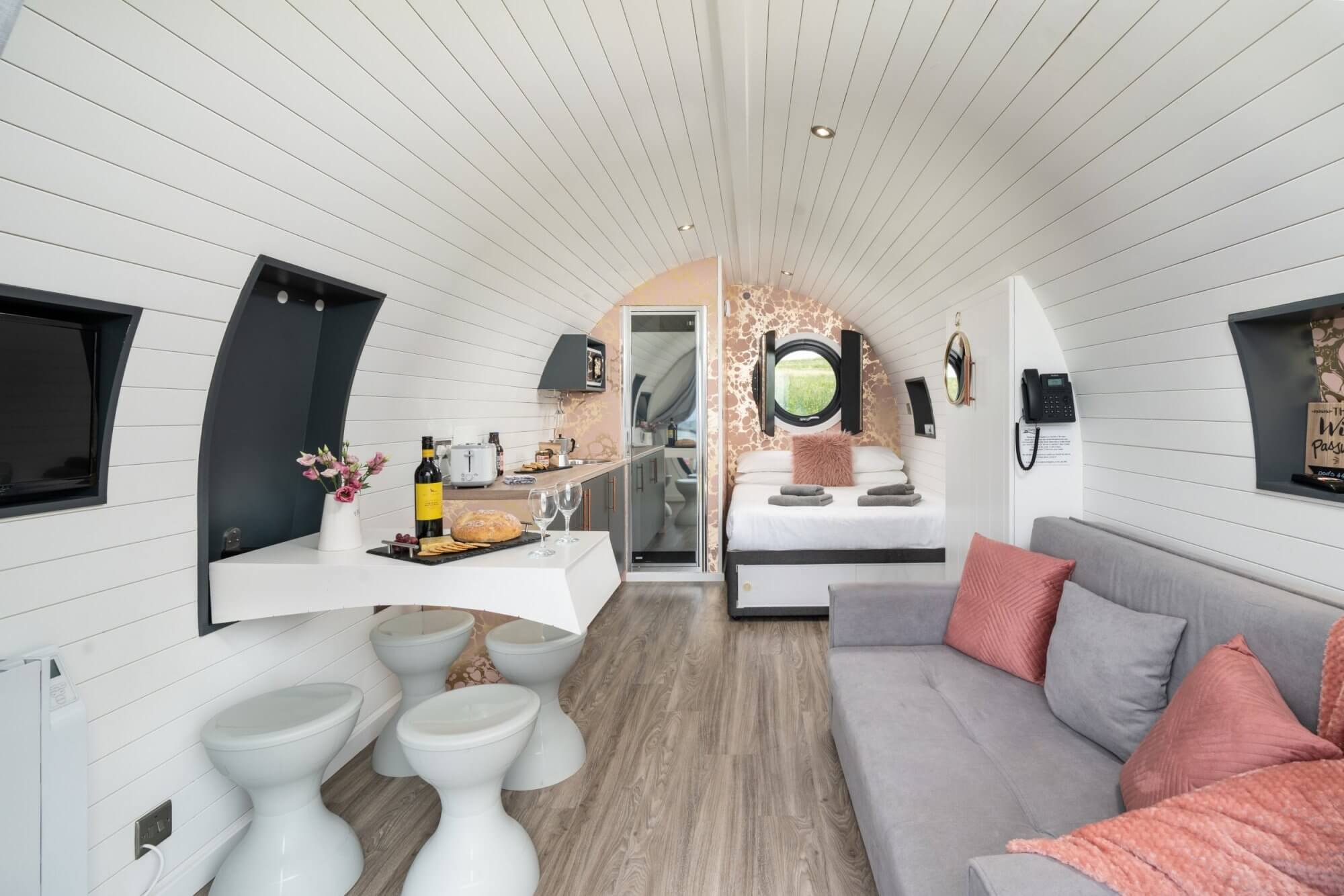 Tonnau Glamping Pod in West Wales